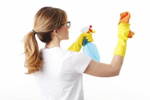 Cleaner restoring a living room carpet in Balham