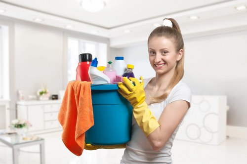 Dust removal and surface cleaning after renovation in Balham